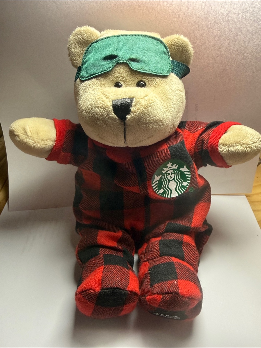 Starbucks bearista 2020 plaid pjs